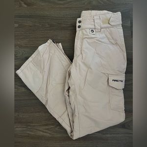 Womens Snow Pants | Size M | Like New | Arctix Ski Snowboard Pant | Tan